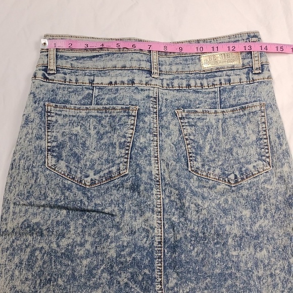 Be Girl jeans women's denim skirt size small - Picture 10 of 11